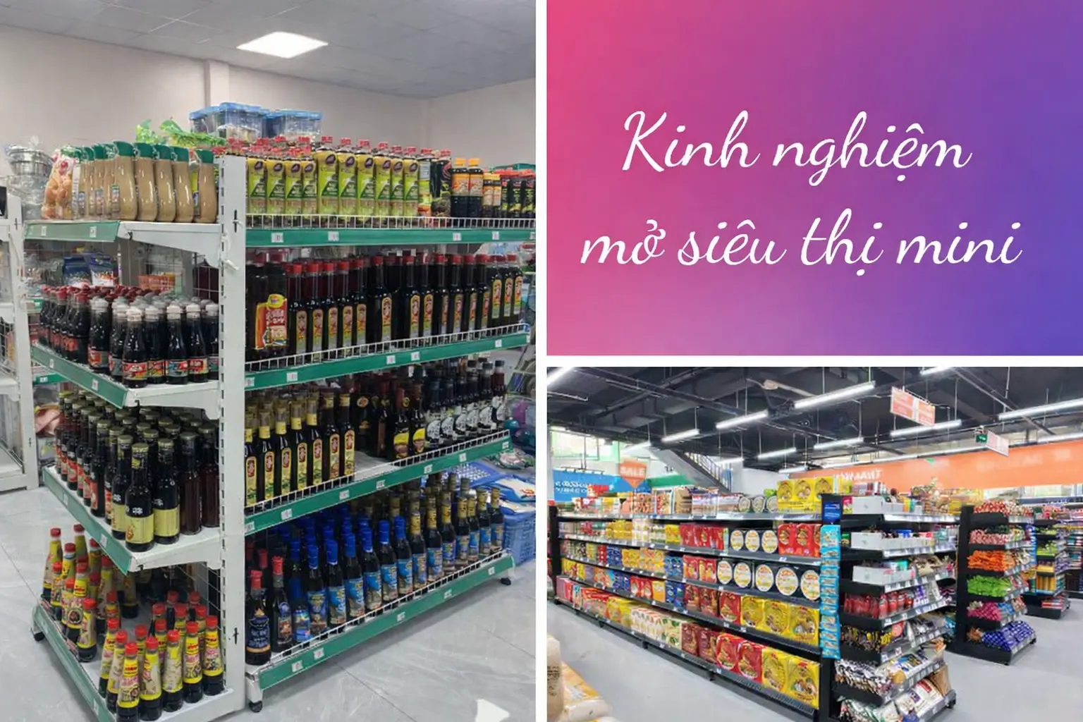 Mở siêu thị mini cần những giấy tờ gì để hoạt động hợp pháp?