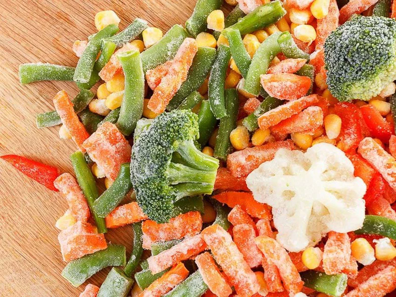 Rau đông lạnh Trần Gia